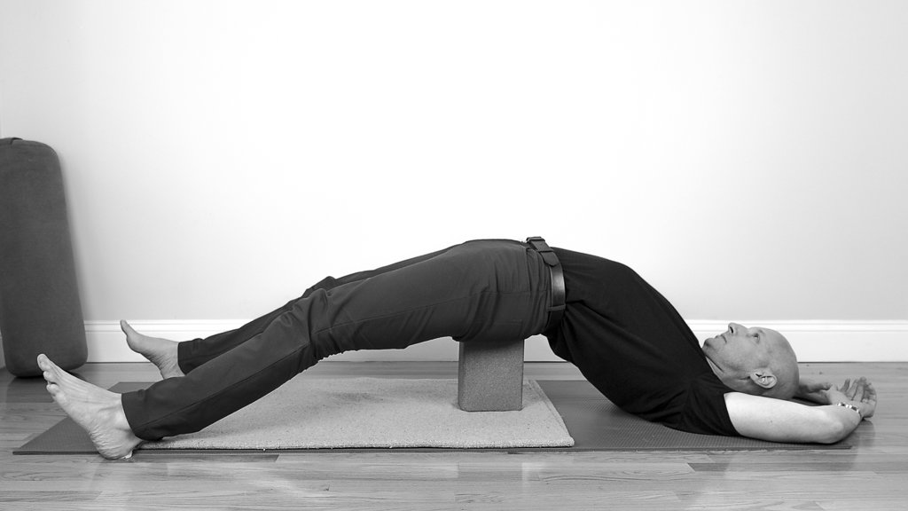 Part of a Supine Sequence for Yin Yoga by Josh Summers